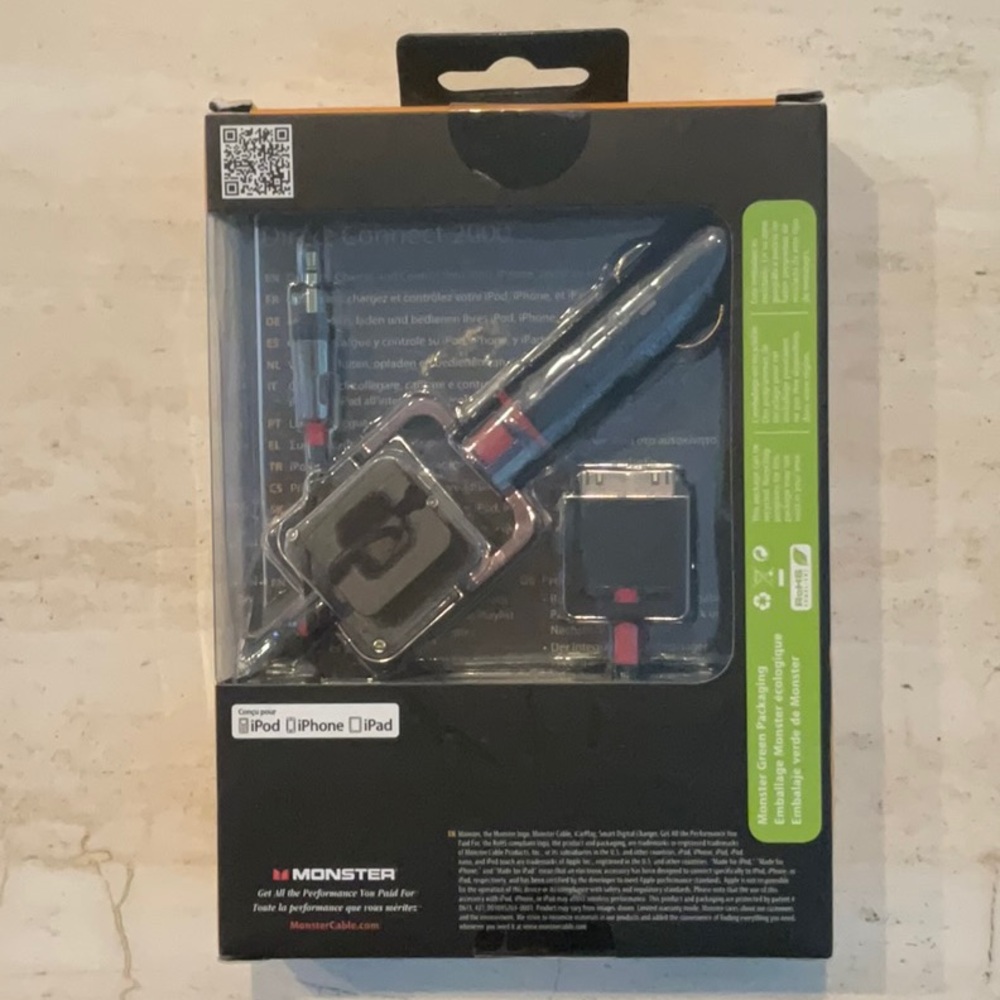 iPod iCarPlay Direct Connect 2000 Music Car iPod iPhone iPad New Monster